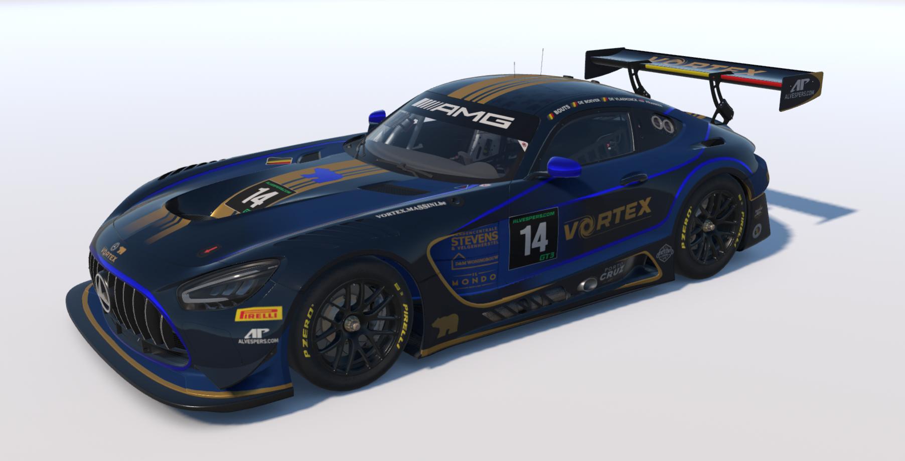 Preview of VORTEX AMG GT3 - 2026 by Pieter Cuypers