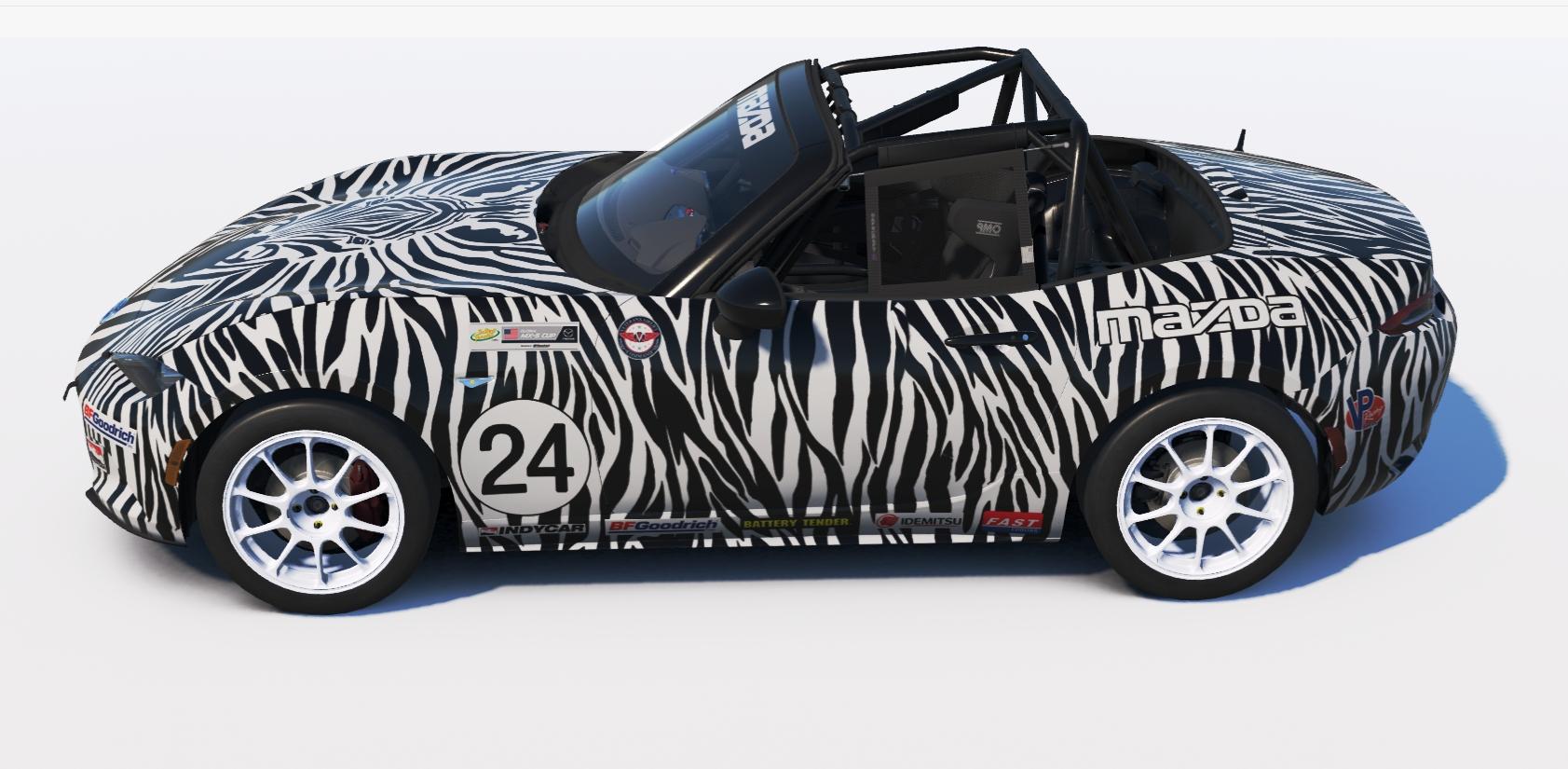 Preview of Mazda MX5 Zebra by Don Craig