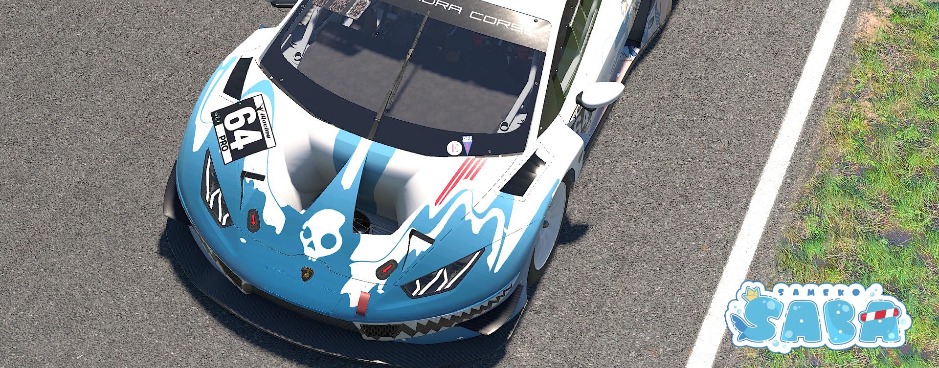 Preview of Sameko Saba x Lamborghini Huracan GT3 by Hubert Masiak