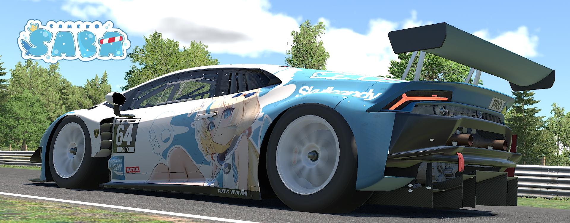 Preview of Sameko Saba x Lamborghini Huracan GT3 by Hubert Masiak