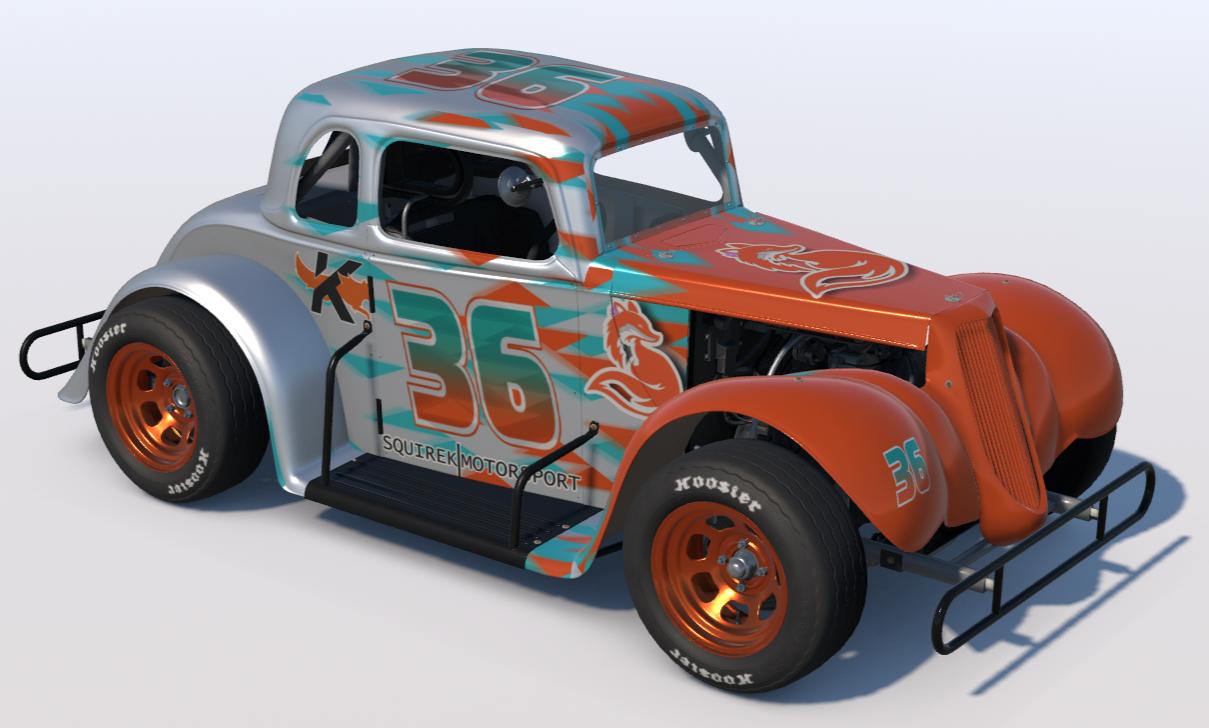 Preview of Squirek Motorsports Legends car by Kasey Knight