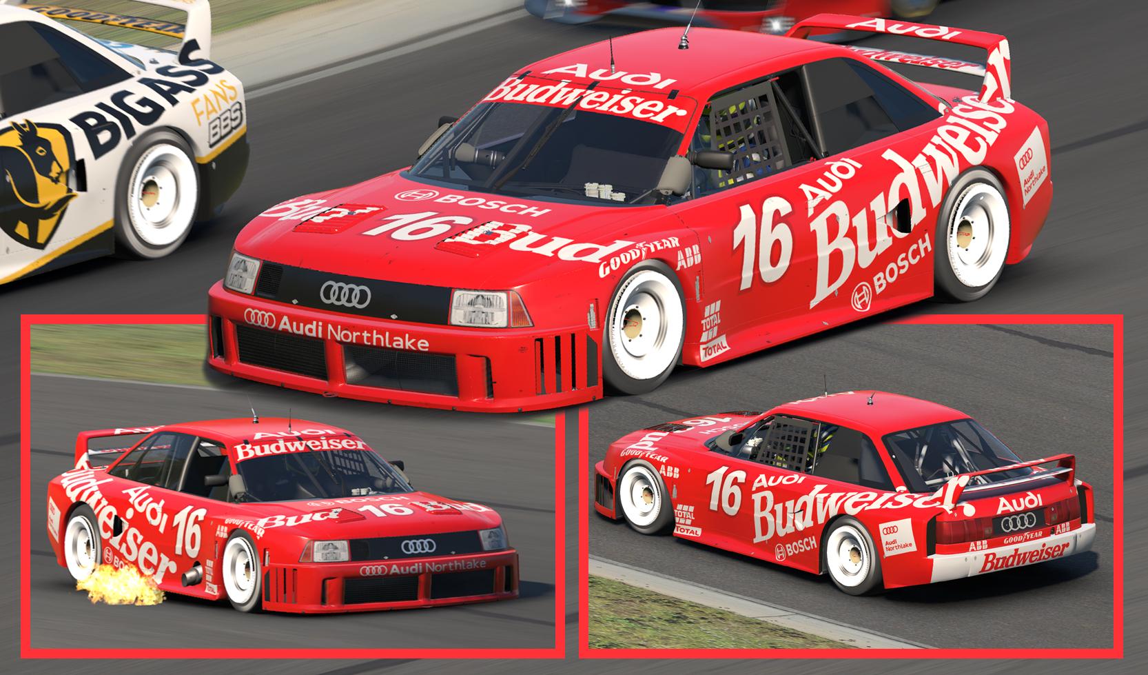 Preview of Audi Budweiser by Clyde Coman