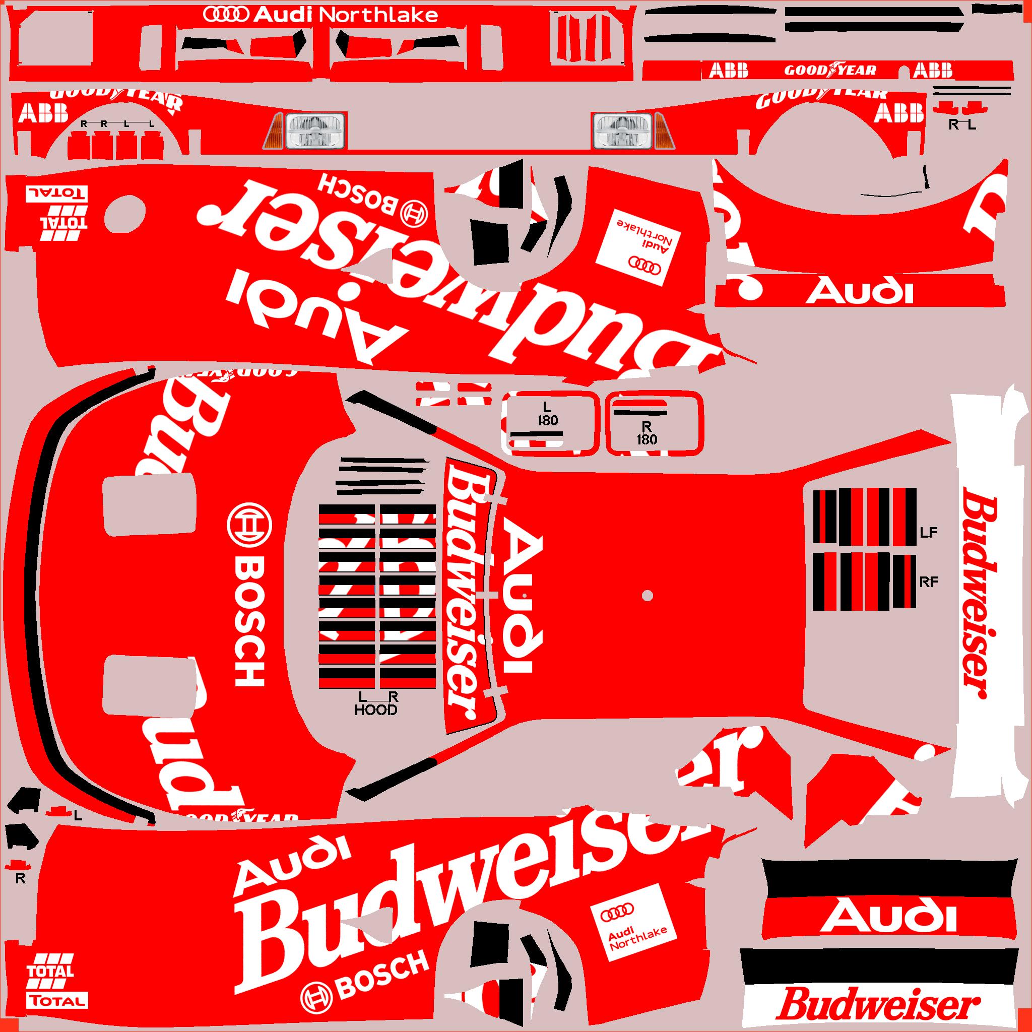 Preview of Audi Budweiser by Clyde Coman