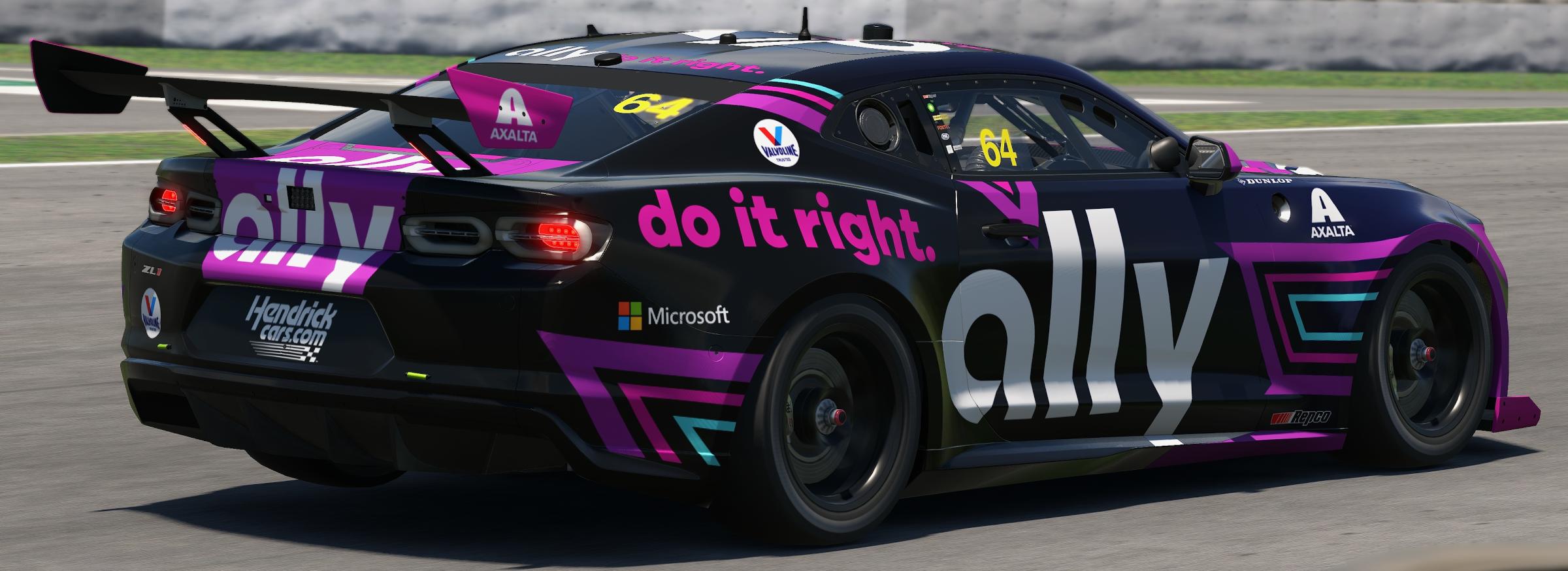 Preview of Alex Bowman - 2021 Ally Camaro by Chad Mikosz