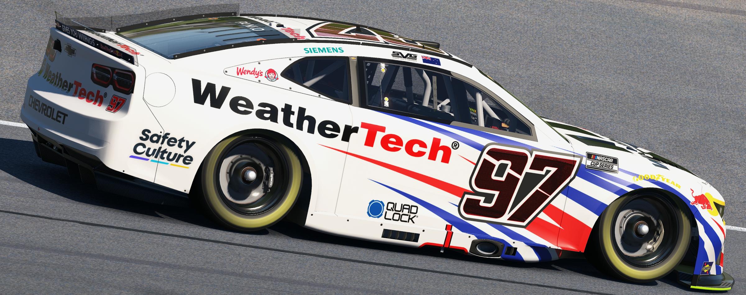 Preview of #97 - Weathertech Chevrolet - 2026 SVG Fictional by Chad Mikosz
