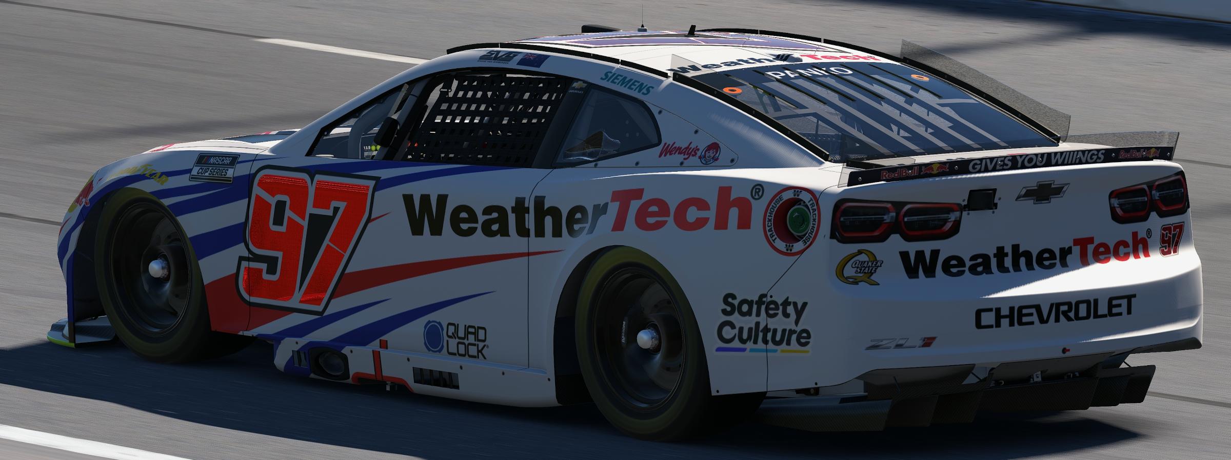 Preview of #97 - Weathertech Chevrolet - 2026 SVG Fictional by Chad Mikosz