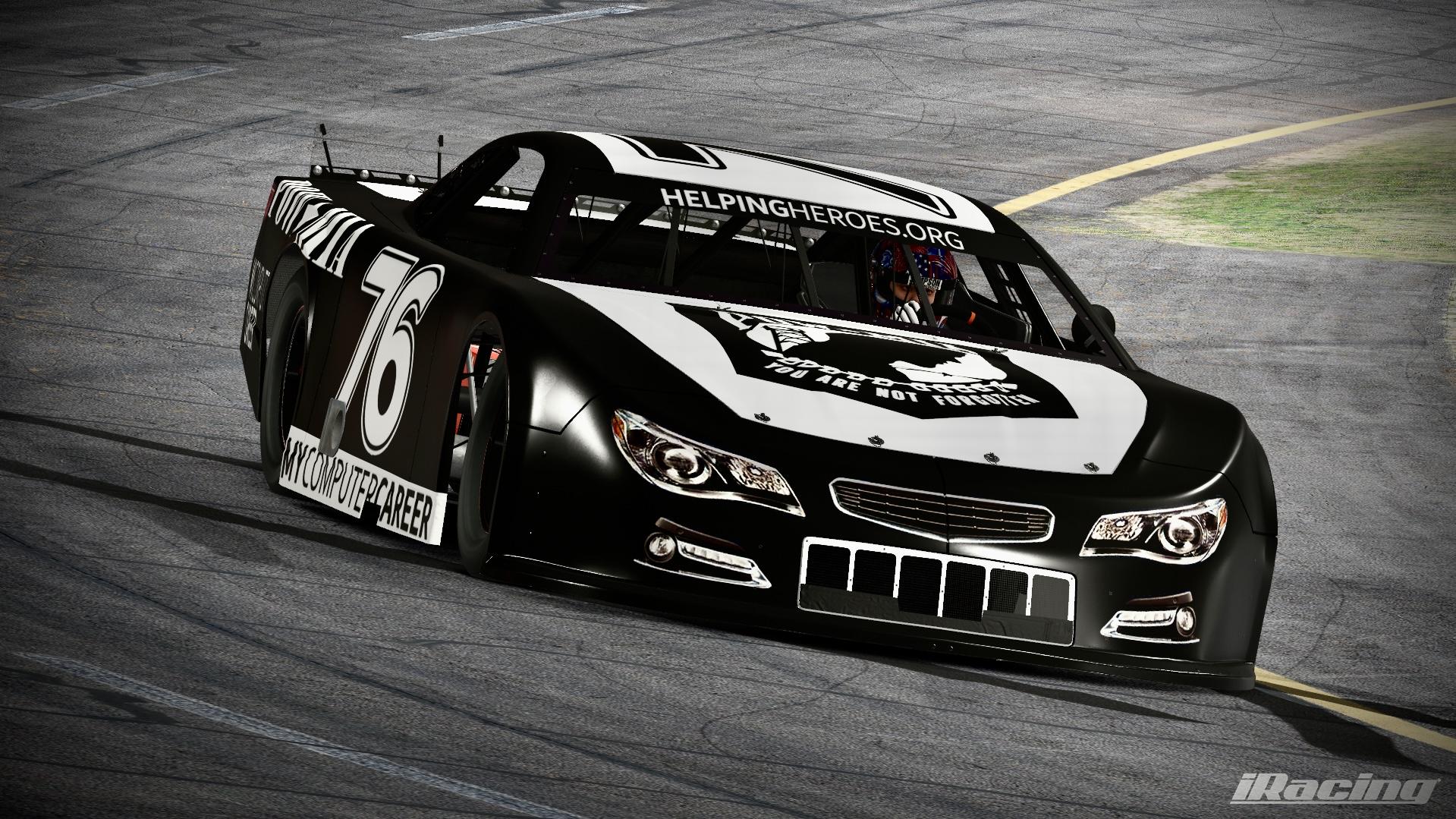 Preview of Tyler Johnson/Jerrick Johnson POW MIA Late Model (Custom Number Super Late Model) by Chase Hummel