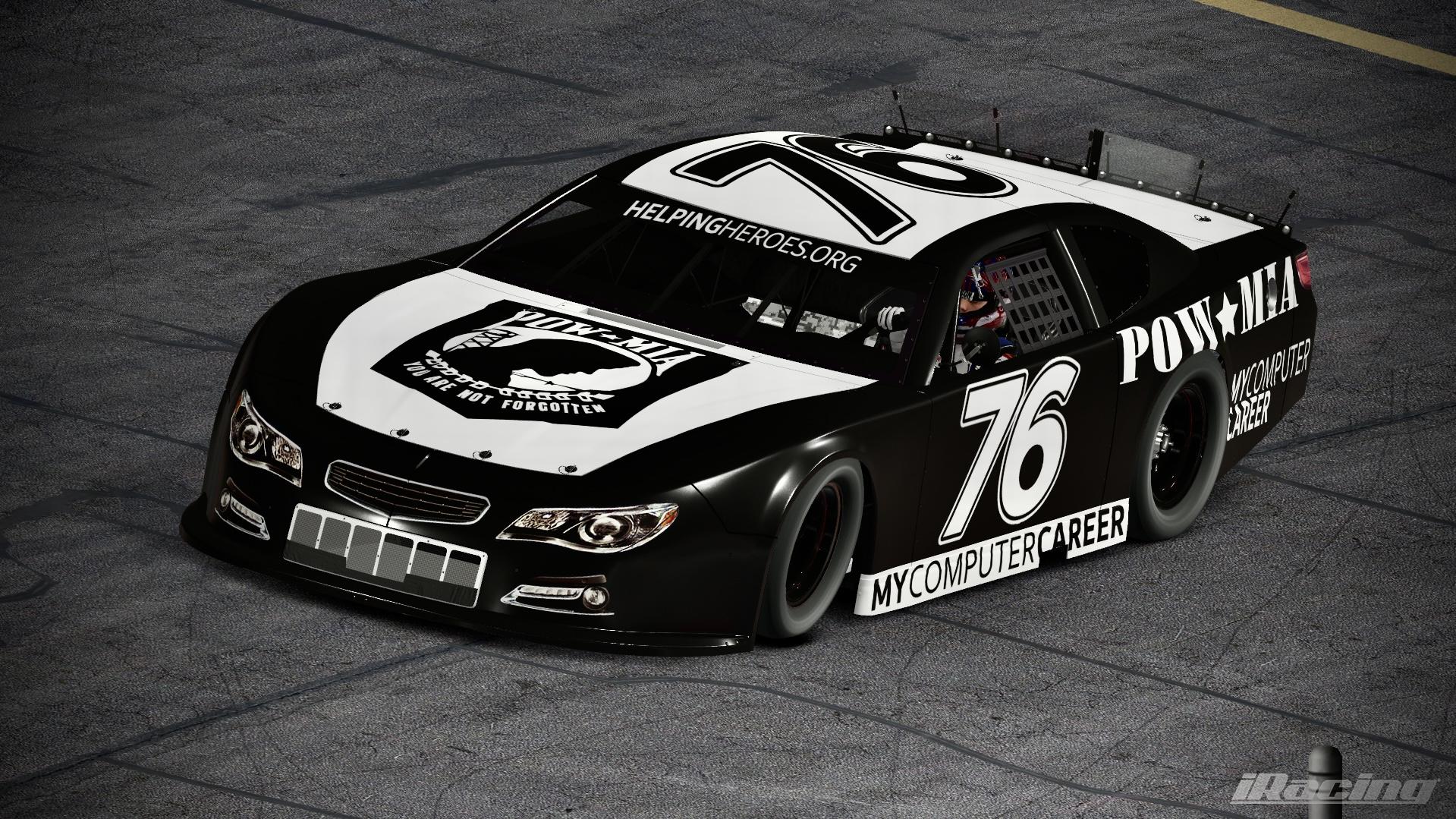 Preview of Tyler Johnson/Jerrick Johnson POW MIA Late Model (Custom Number Super Late Model) by Chase Hummel