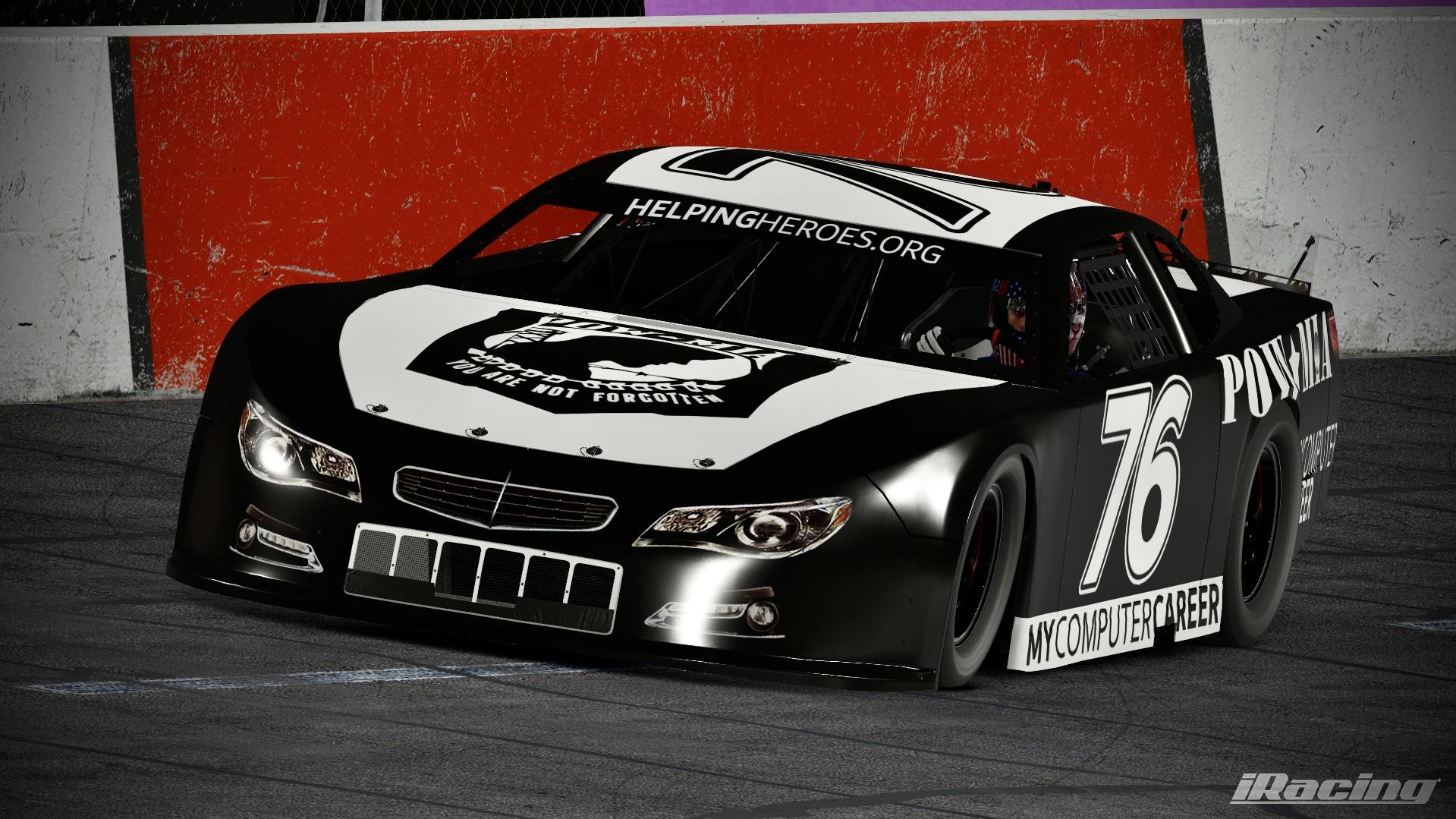 Preview of Tyler Johnson/Jerrick Johnson POW MIA Late Model (Custom Number Super Late Model) by Chase Hummel