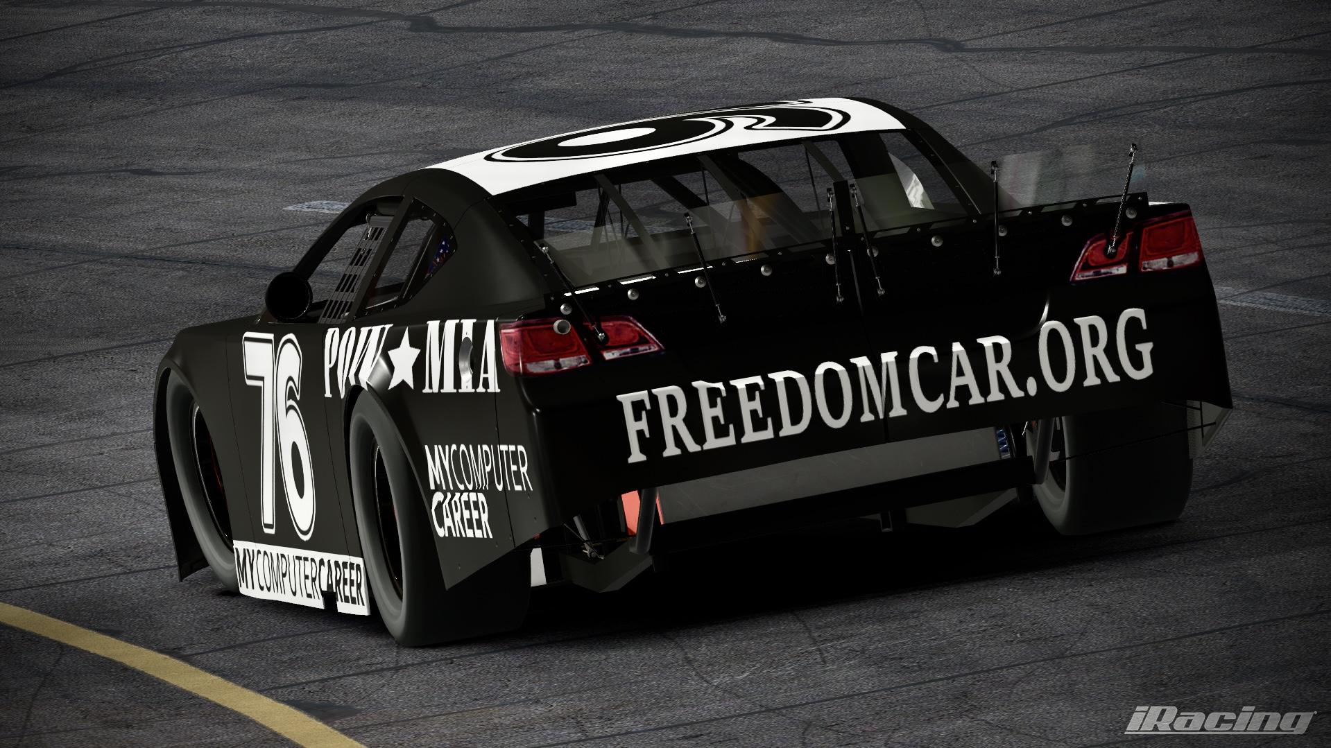 Preview of Tyler Johnson/Jerrick Johnson POW MIA Late Model (Custom Number Super Late Model) by Chase Hummel