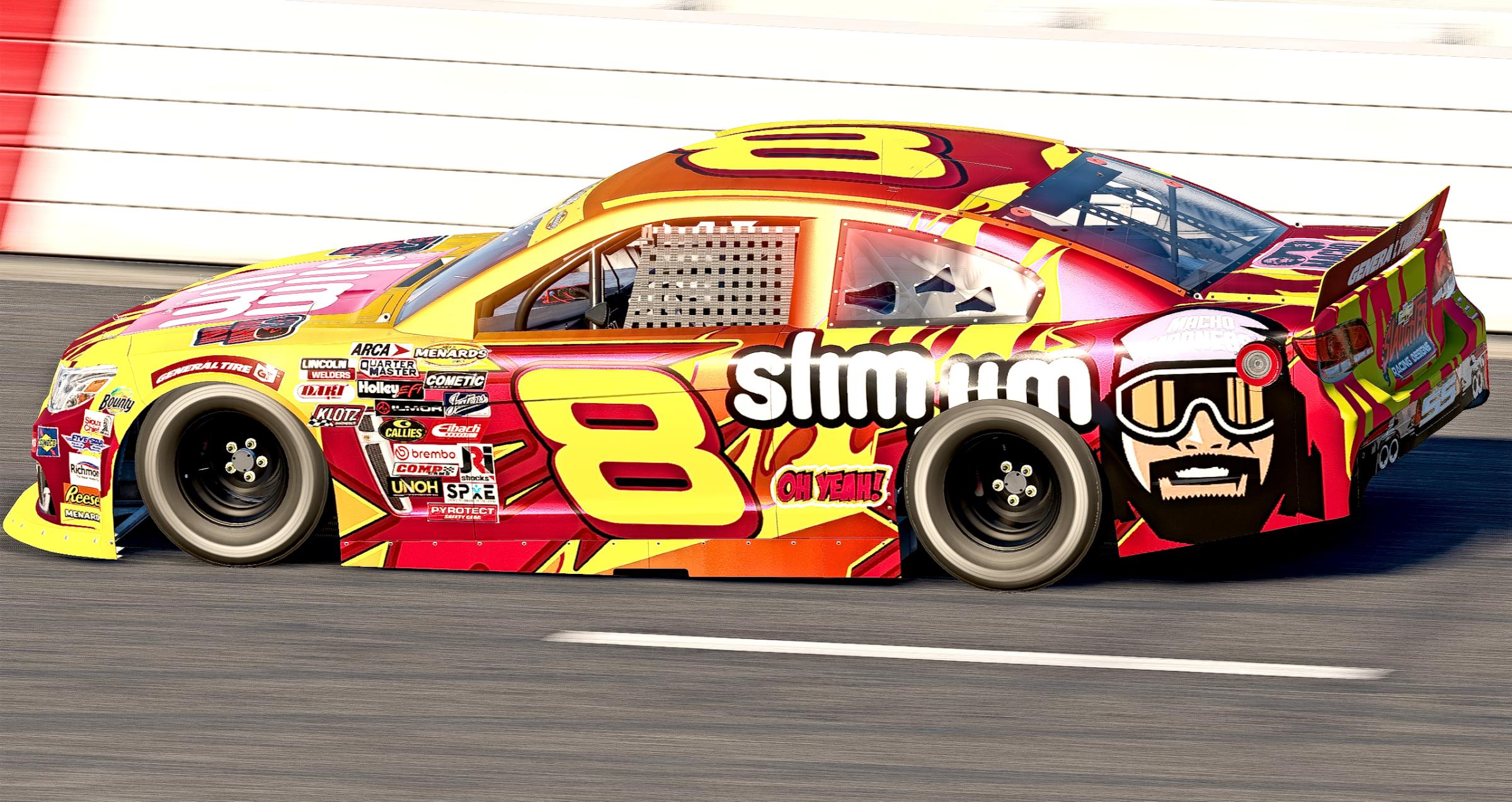 Preview of Fictional Dale Jr Custom Number Slim Jim ARCA Chev SS by Jeff Slaughter