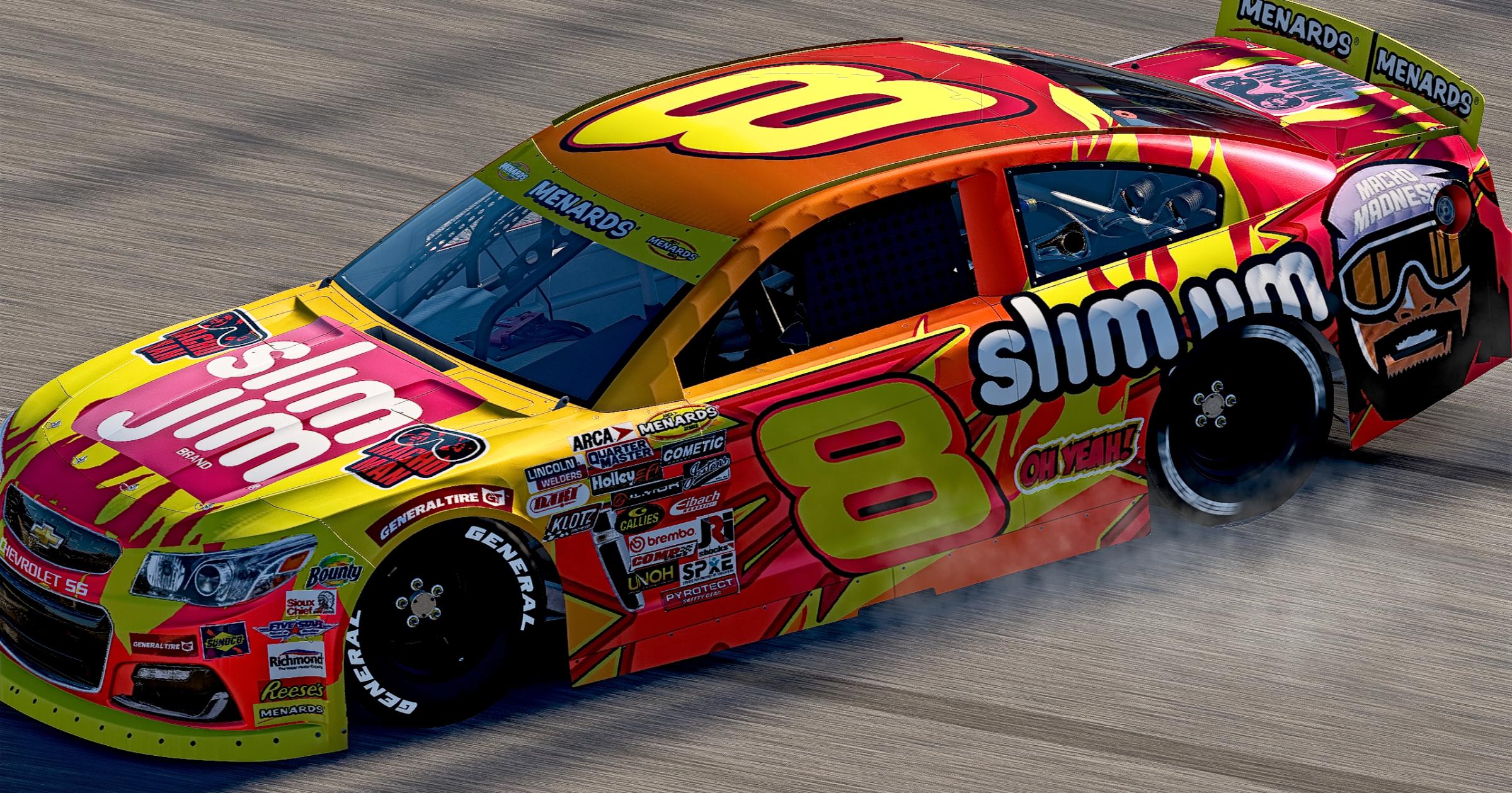 Preview of Fictional Dale Jr Custom Number Slim Jim ARCA Chev SS by Jeff Slaughter