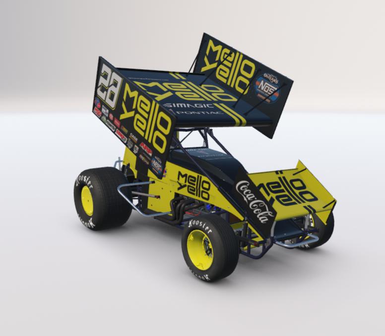 Preview of Mello Yello Sprint Car #28 by Joseph R Davis