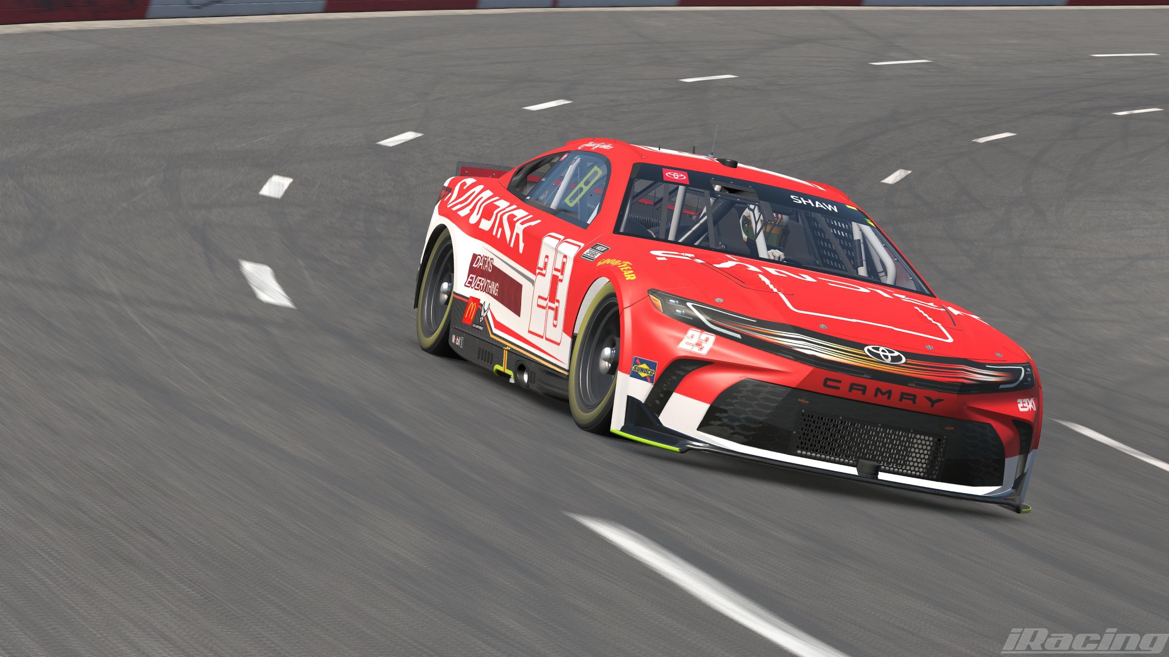 Preview of Bubba Wallace Sandisk Concept by Tyler Shaw3