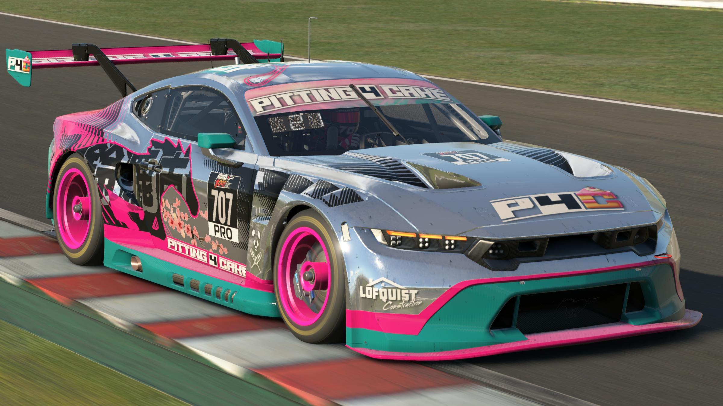 Preview of Suzuka 1000 km Pitting 4 Cake Ford Mustang GT3 by Mike Lofquist2