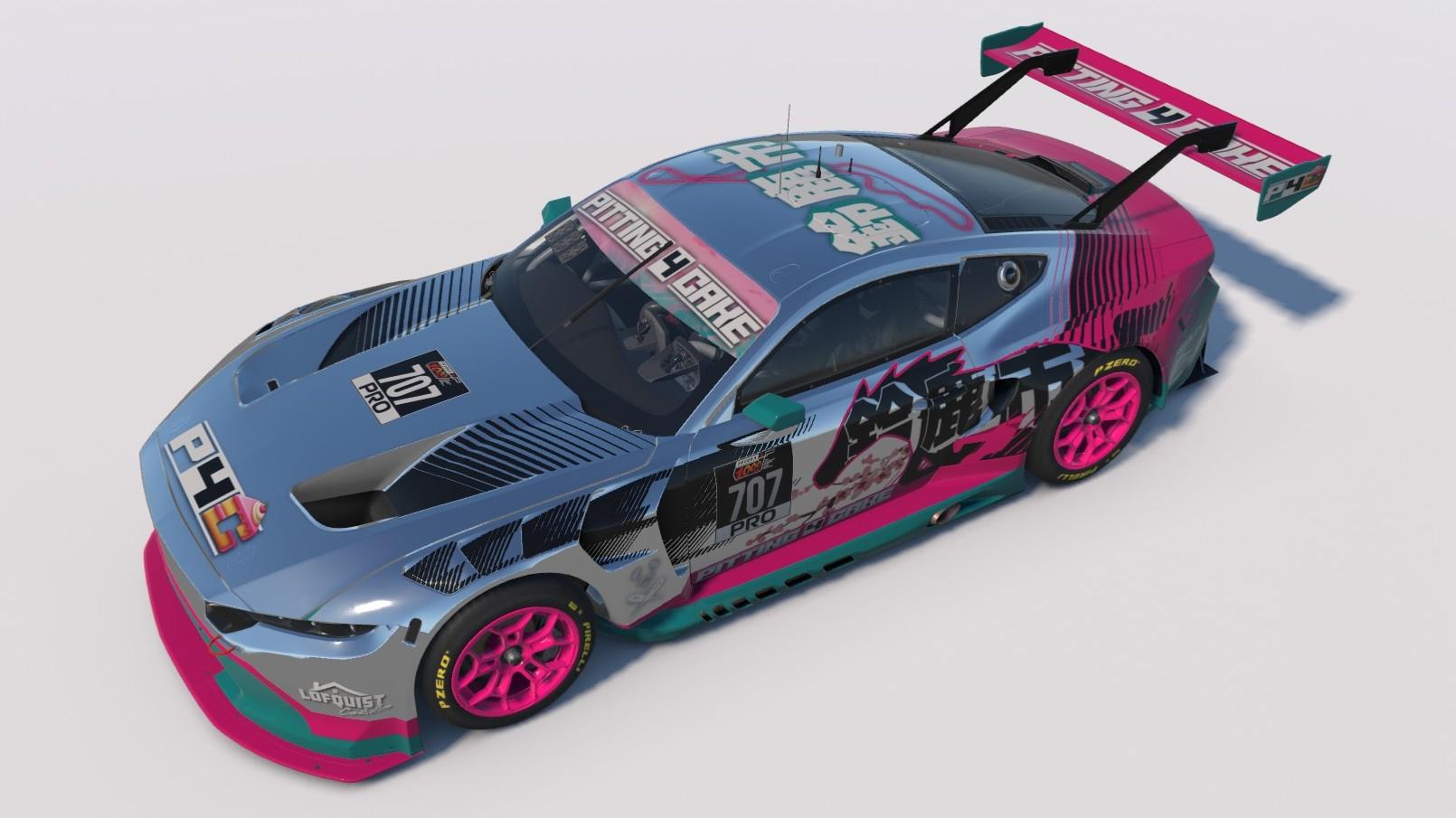 Preview of Suzuka 1000 km Pitting 4 Cake Ford Mustang GT3 by Mike Lofquist2