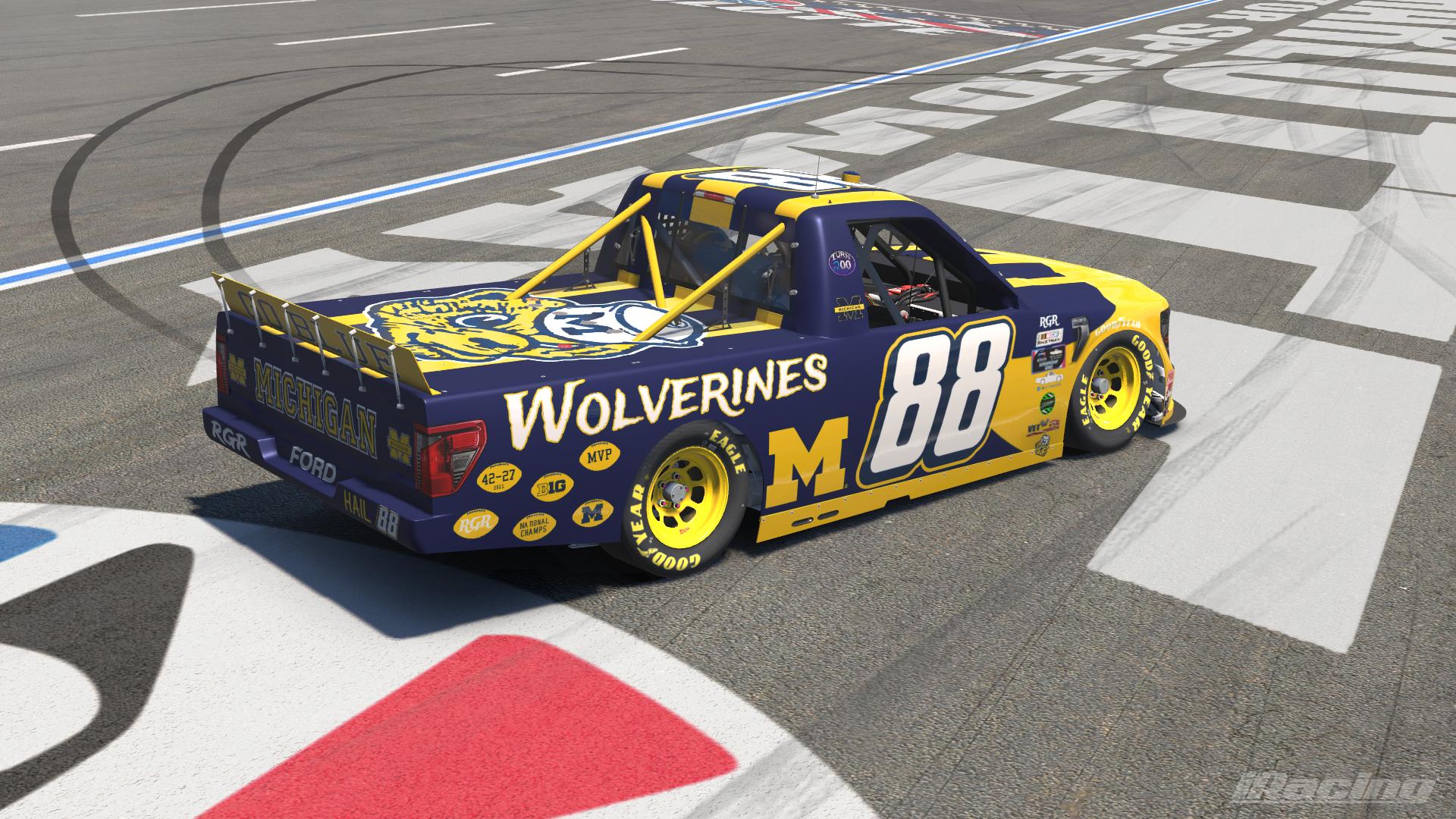 Preview of Michigan Wolverines F150 by Brad Saxton