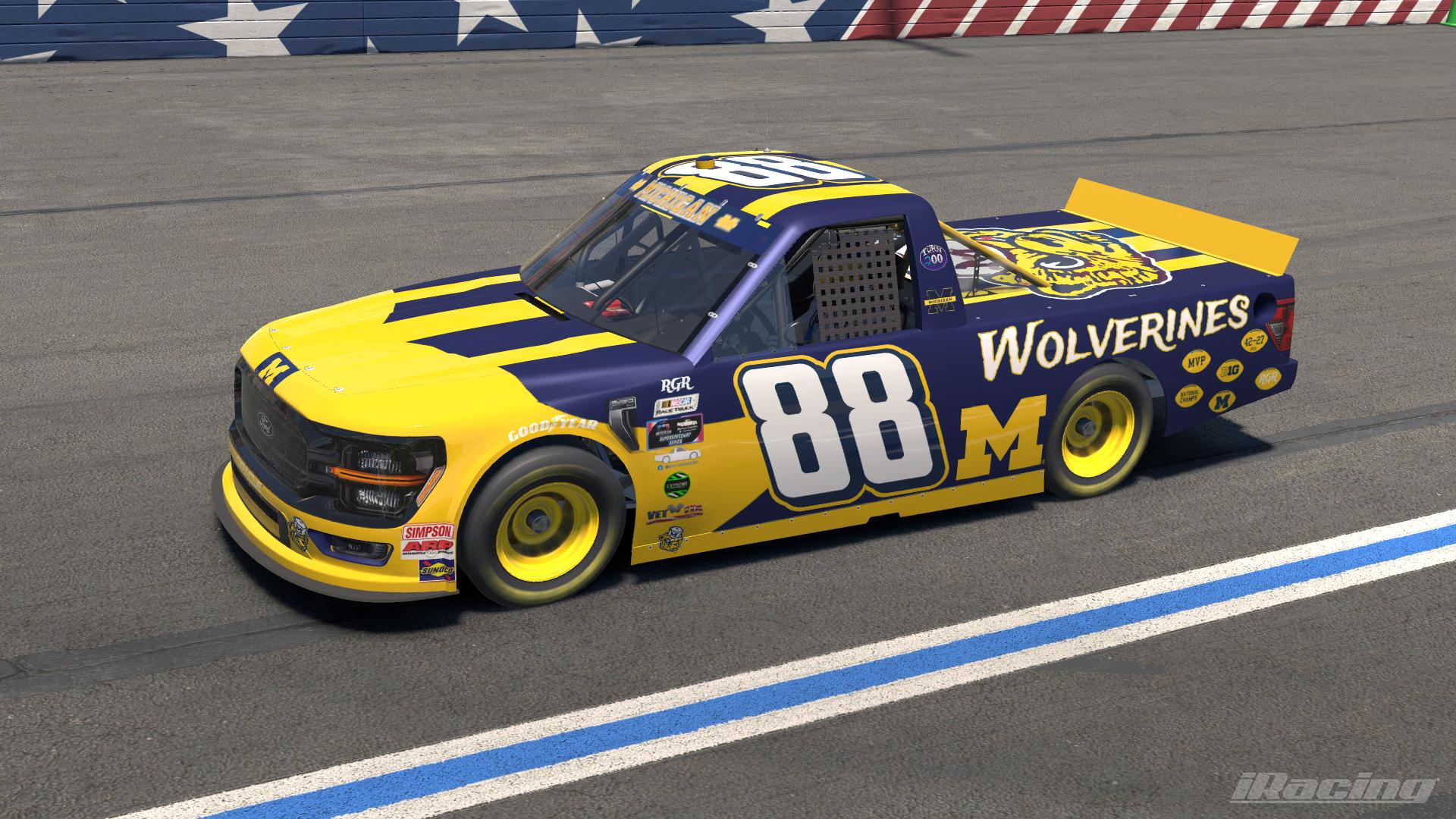 Preview of Michigan Wolverines F150 by Brad Saxton