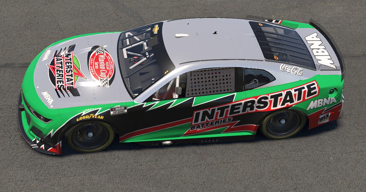 Preview of Retro Bobby Labonte 2003 Victory Lap by Nick Passmore