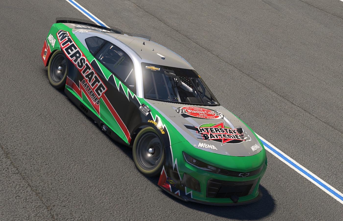 Preview of Retro Bobby Labonte 2003 Victory Lap by Nick Passmore