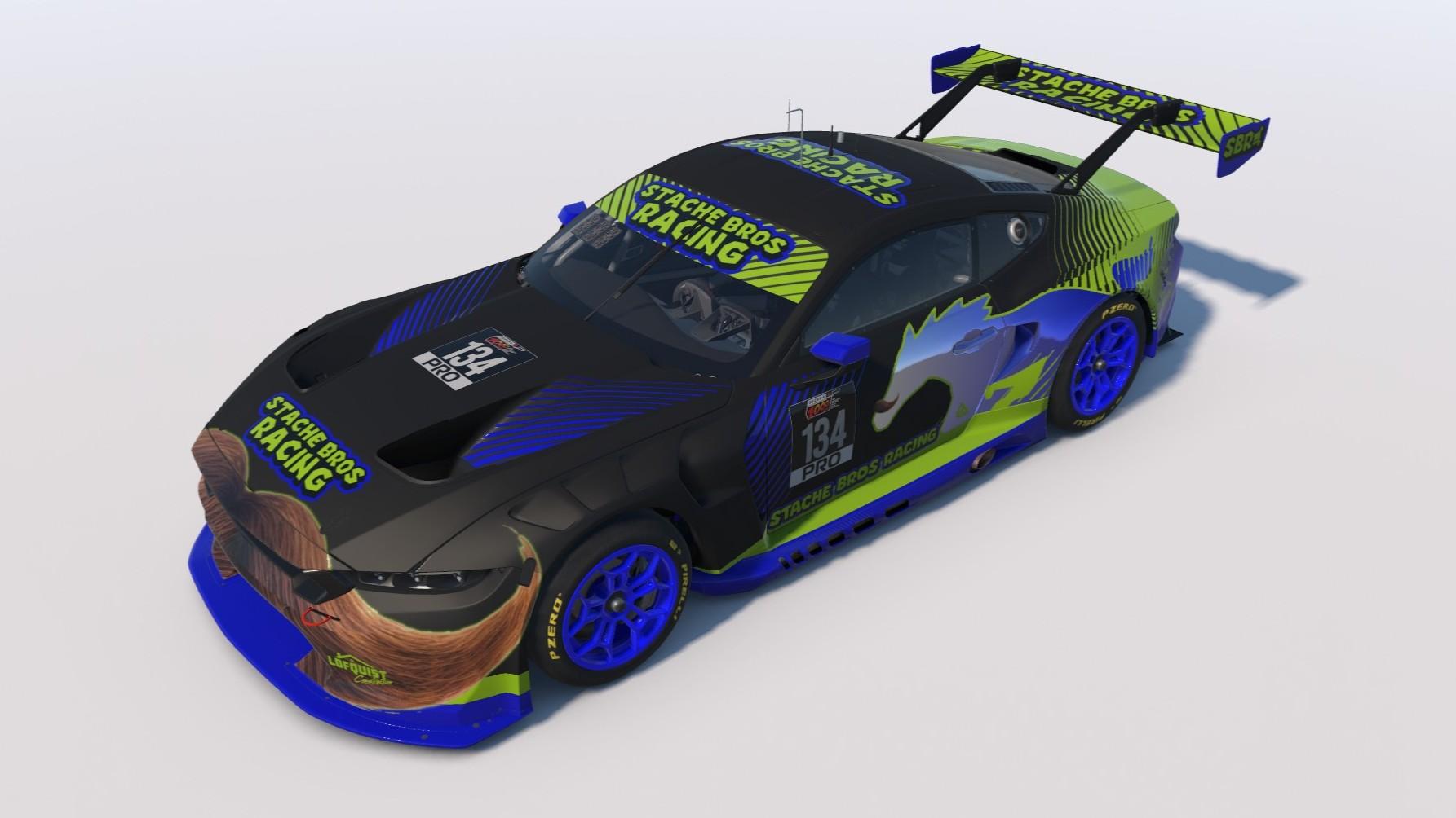 Preview of Suzuka 1000 km Stache Bros Racing Ford Mustang GT3 by Mike Lofquist2