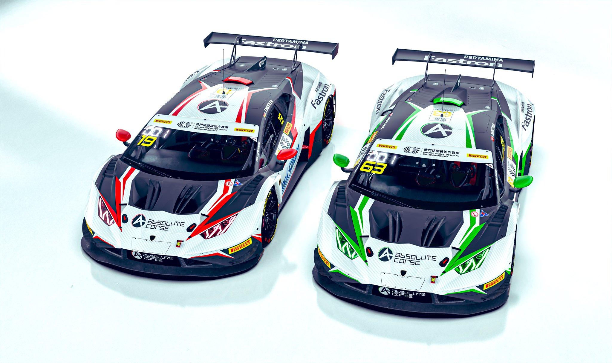 Preview of Absolute Racing / Corse Car #19 2025 Macau GP Huracan EVO by Keith Archer