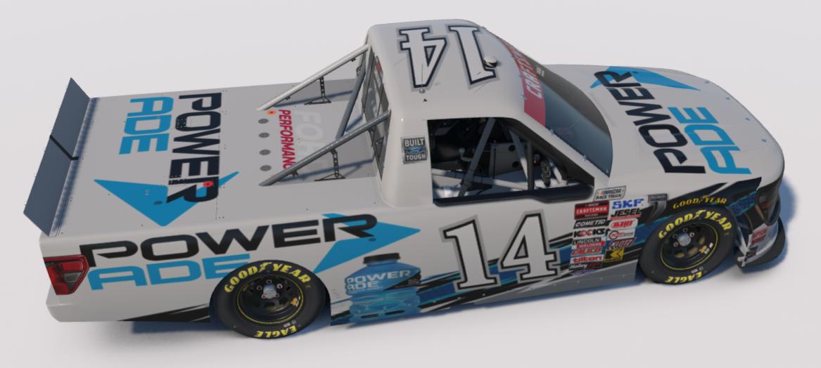 Preview of Powerade NASCAR Ford F150 Truck by Christian Shriver