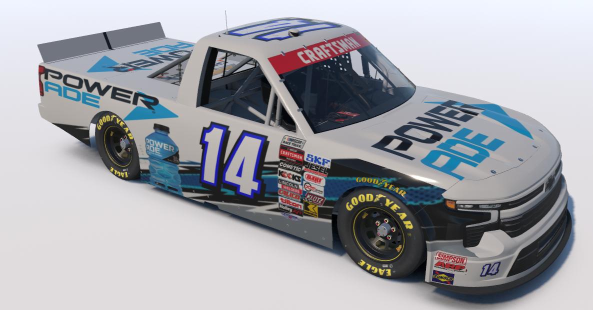 Preview of Powerade NASCAR Chevy Truck by Christian Shriver
