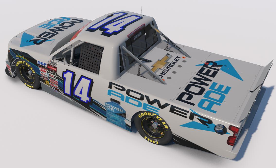 Preview of Powerade NASCAR Chevy Truck by Christian Shriver