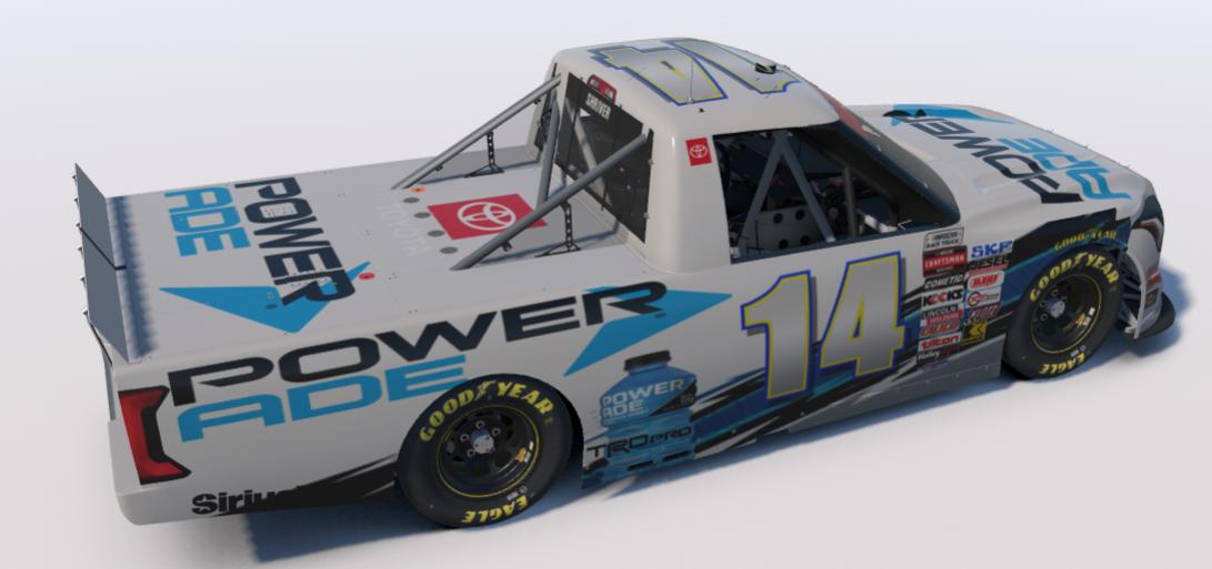 Preview of Powerade NASCAR Toyota Tundra by Christian Shriver