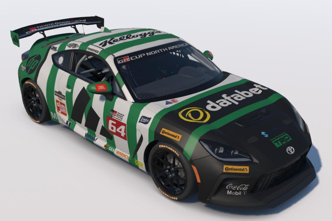 Preview of Dafabet/Adidas Toyota GR86 by Ronald Lawson2