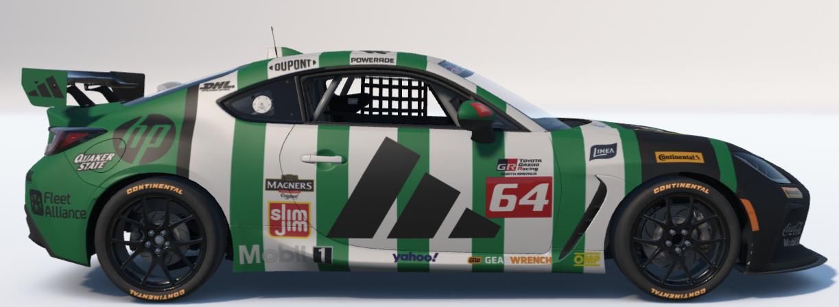 Preview of Dafabet/Adidas Toyota GR86 by Ronald Lawson2