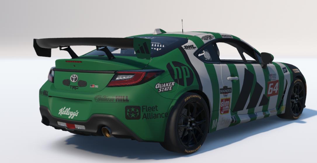 Preview of Dafabet/Adidas Toyota GR86 by Ronald Lawson2