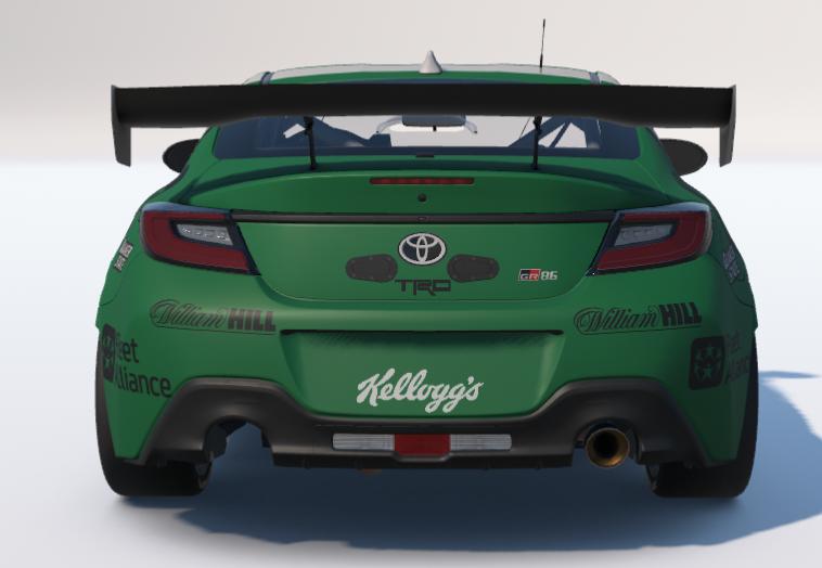 Preview of Dafabet/Adidas Toyota GR86 by Ronald Lawson2