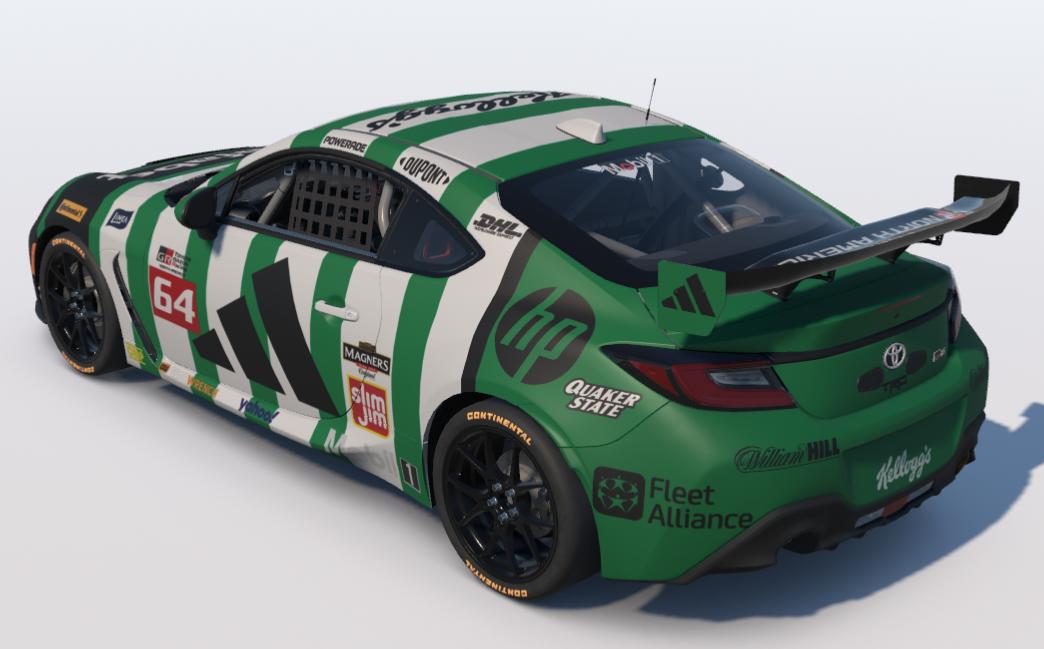 Preview of Dafabet/Adidas Toyota GR86 by Ronald Lawson2