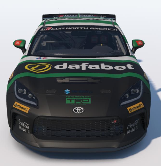 Preview of Dafabet/Adidas Toyota GR86 by Ronald Lawson2