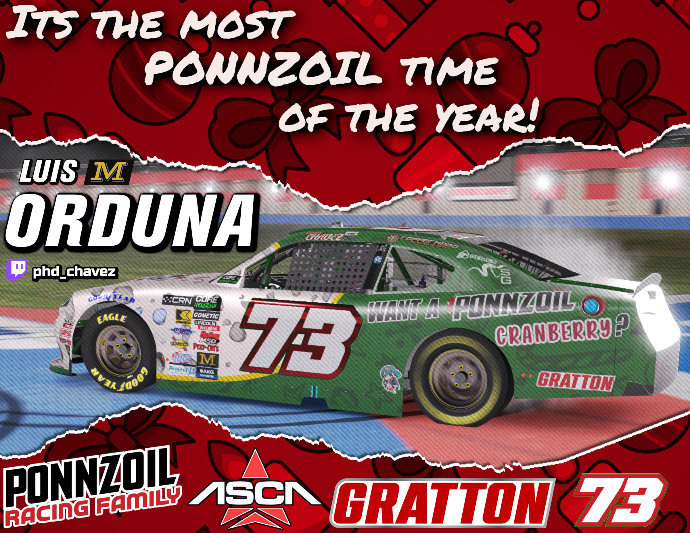 Preview of Ponnzoil Cranberry 2025 - CORE - Cesar Chavez by Luis O.