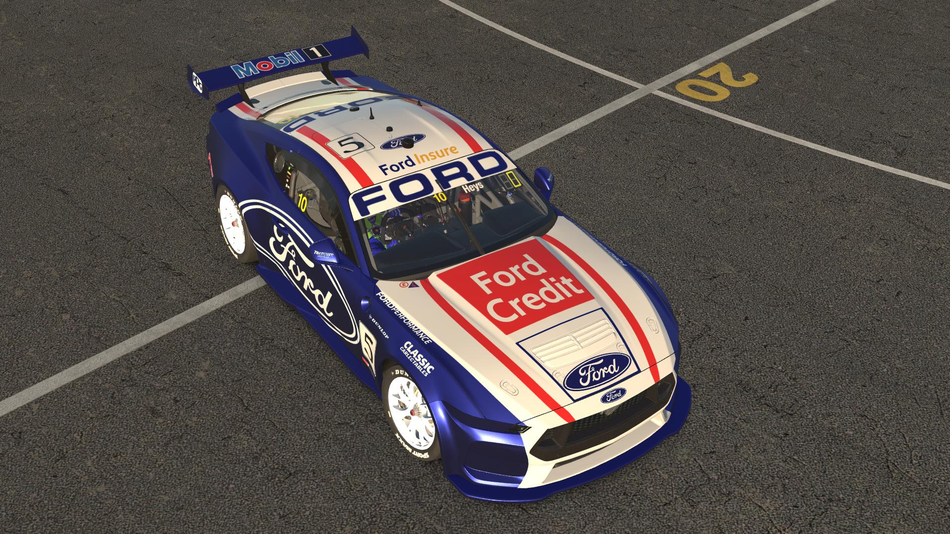 Preview of (Retro) Ford Tickford Racing - 2001 - Driven by:- Glen Seton #5 by Brad Heys