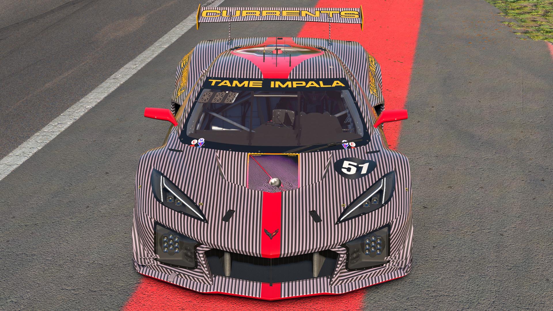 Preview of Tame Impala Currents Chevrolet Corvette Z06 GT3.R by Jasper De Jong
