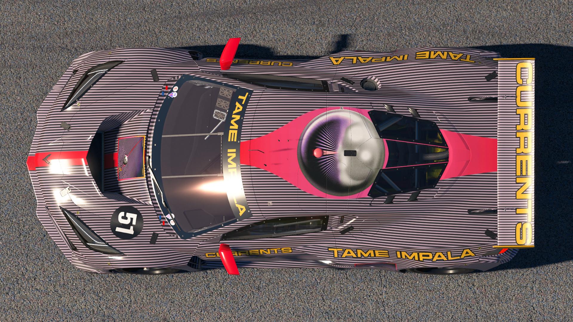 Preview of Tame Impala Currents Chevrolet Corvette Z06 GT3.R by Jasper De Jong