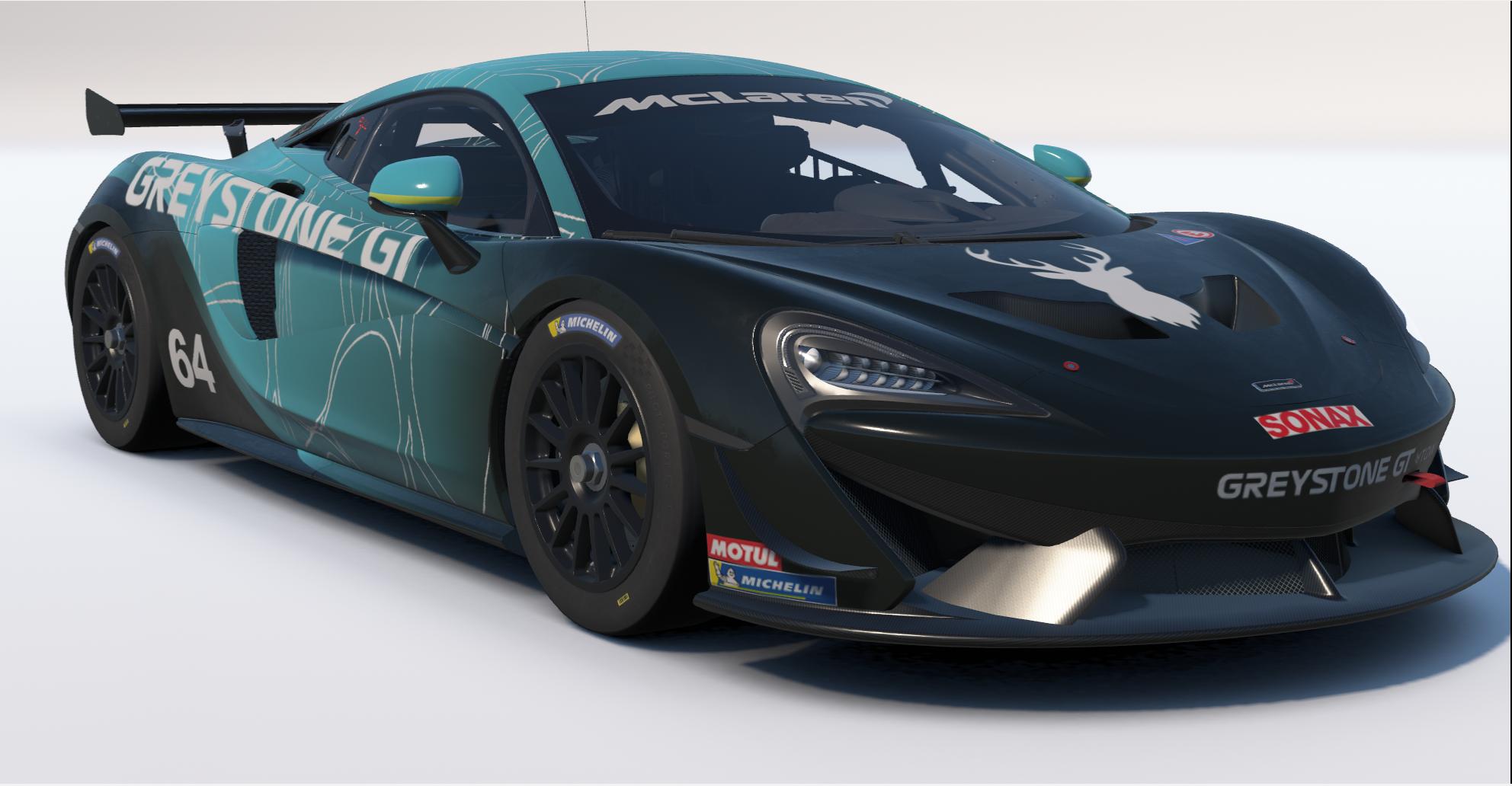Preview of Greystone GT McLaren 570s as raced in GT Cup 2022-24 by Keith Archer