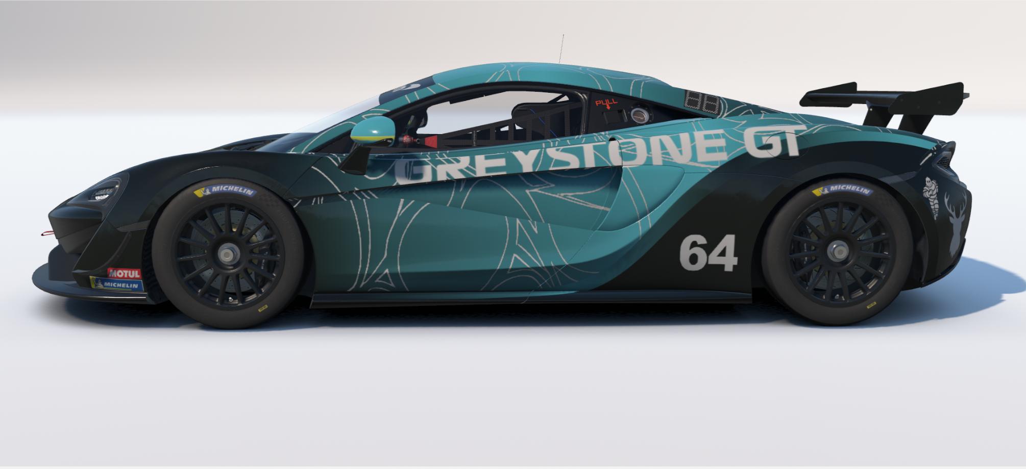 Preview of Greystone GT McLaren 570s as raced in GT Cup 2022-24 by Keith Archer