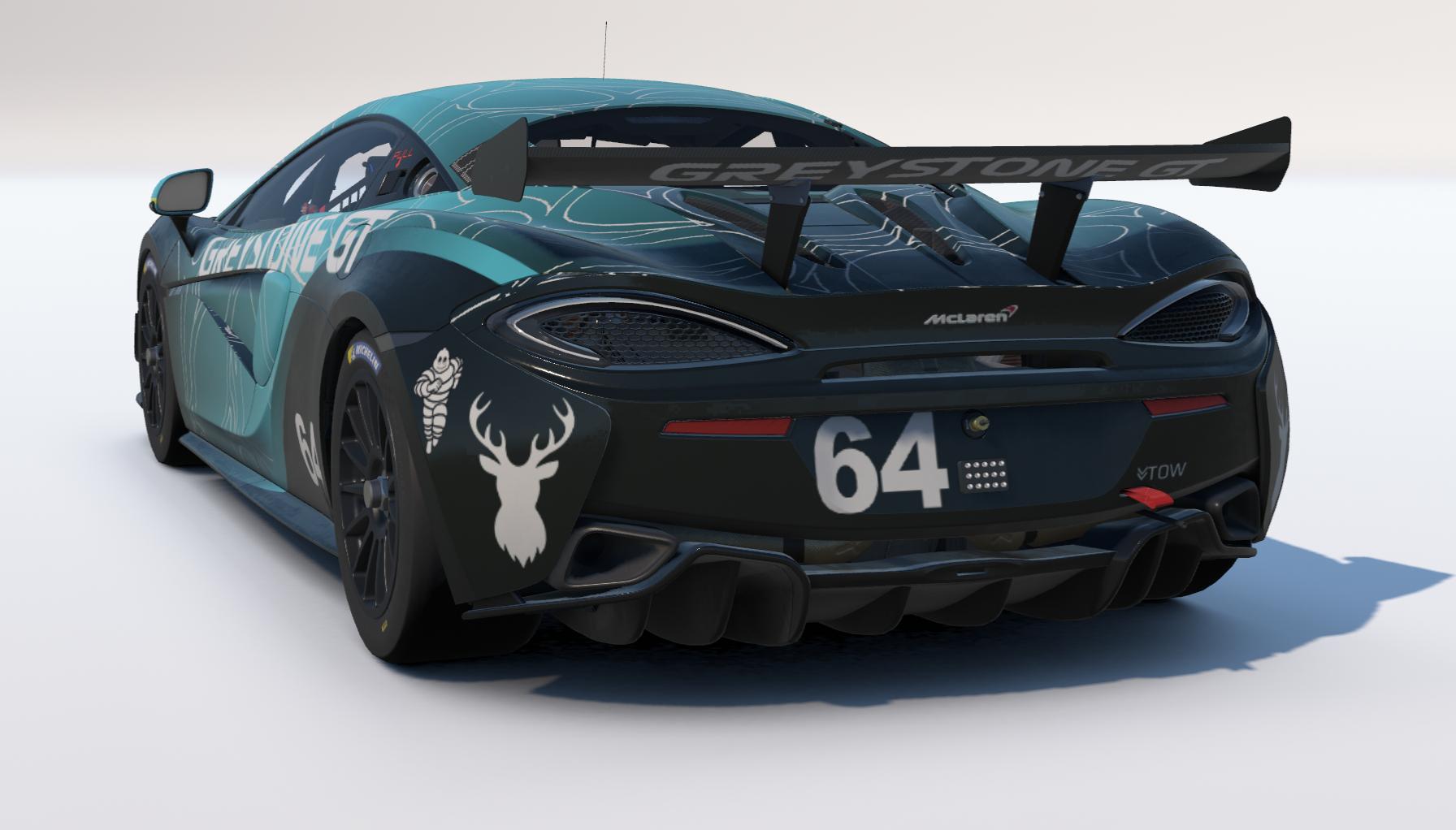 Preview of Greystone GT McLaren 570s as raced in GT Cup 2022-24 by Keith Archer
