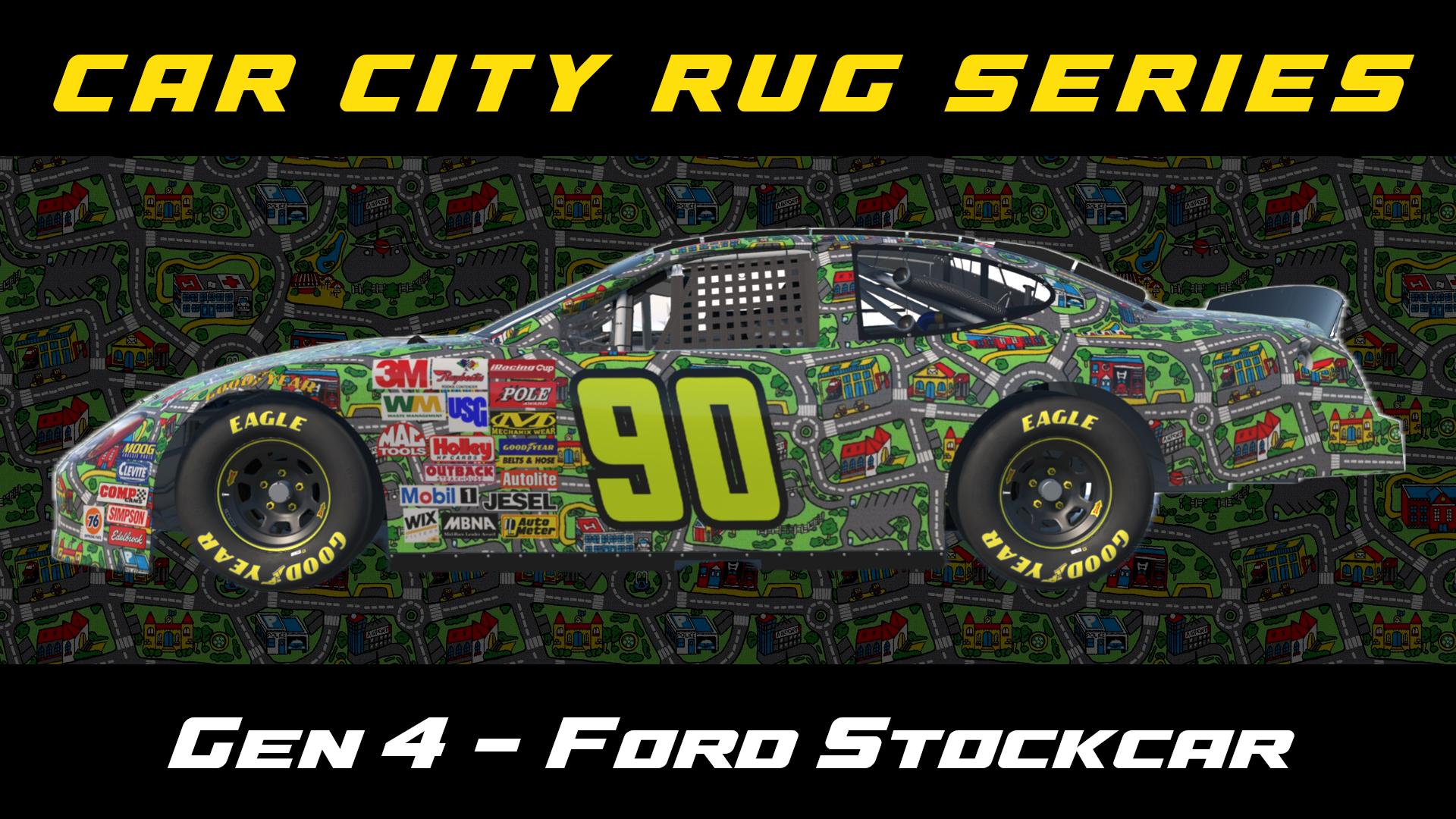Preview of Car City Rug - Gen 4 Ford Taurus 2003 by Carson Rowland