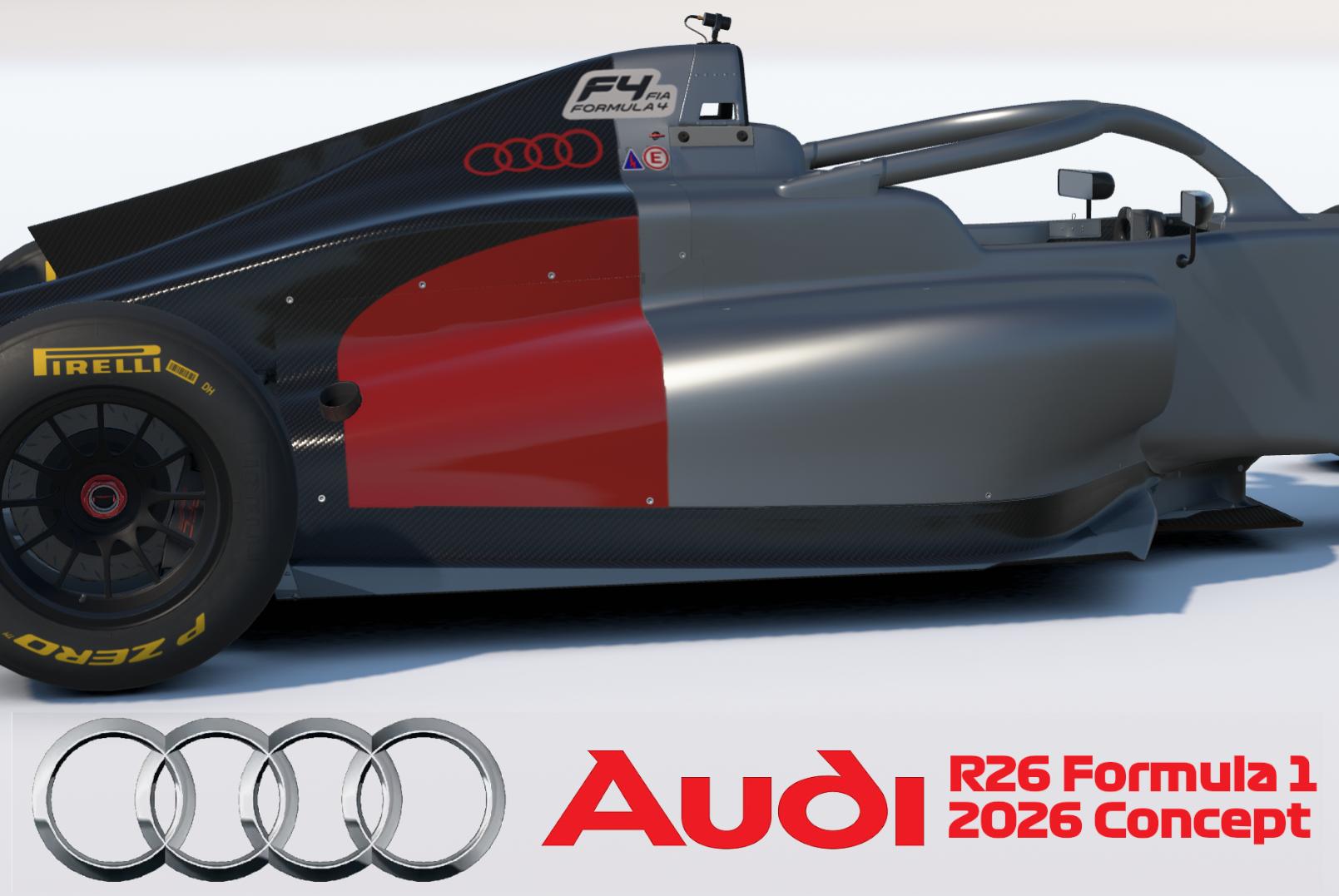 Preview of Audi R26 F1 Concept for the 2026 Formula 1 Entry by Keith Archer