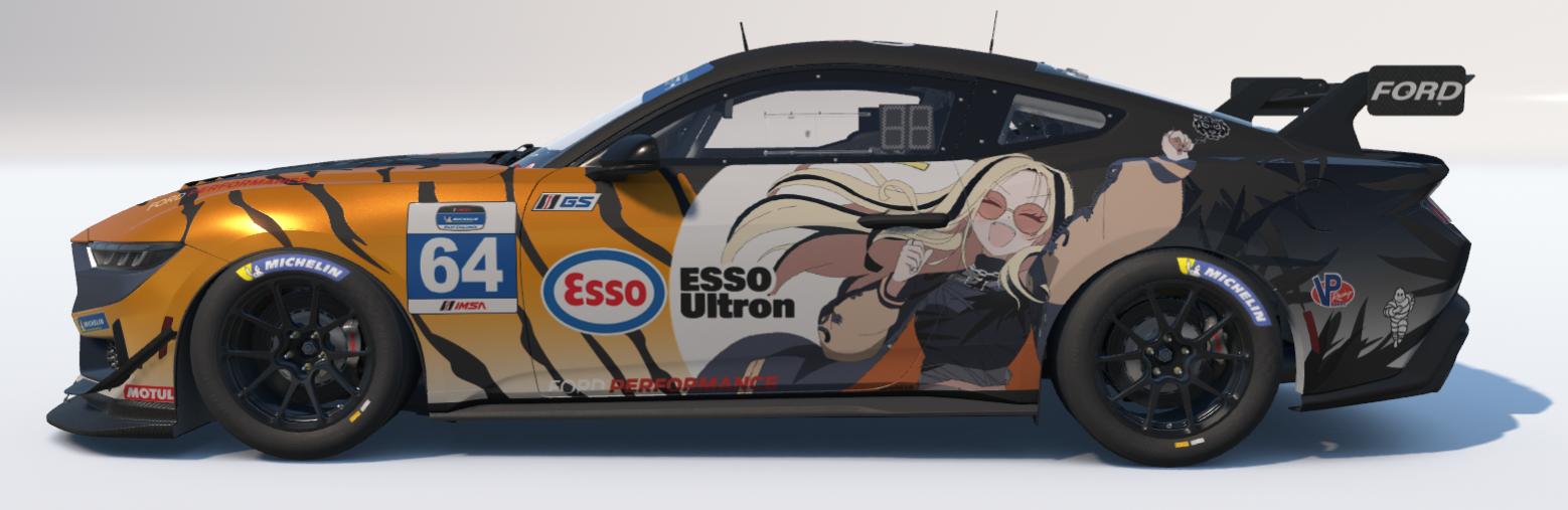 Preview of Koganei Niko x Esso x Ford Mustang GT4 by Hubert Masiak