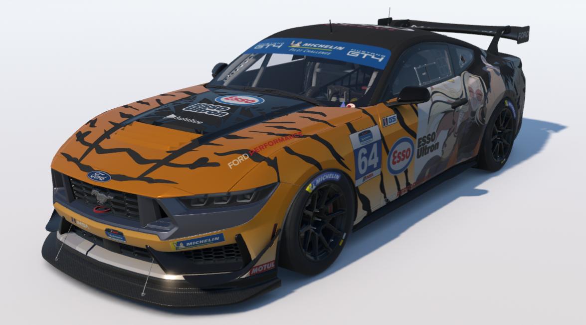 Preview of Koganei Niko x Esso x Ford Mustang GT4 by Hubert Masiak