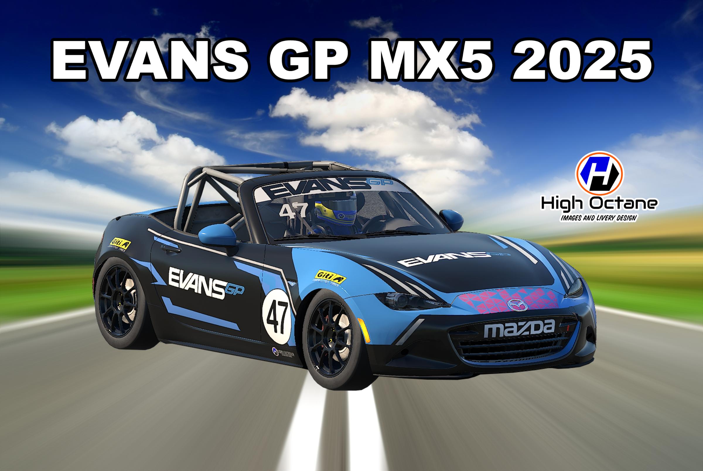 Preview of Evans GP Mazda MX5 2025 by Matt Heywood