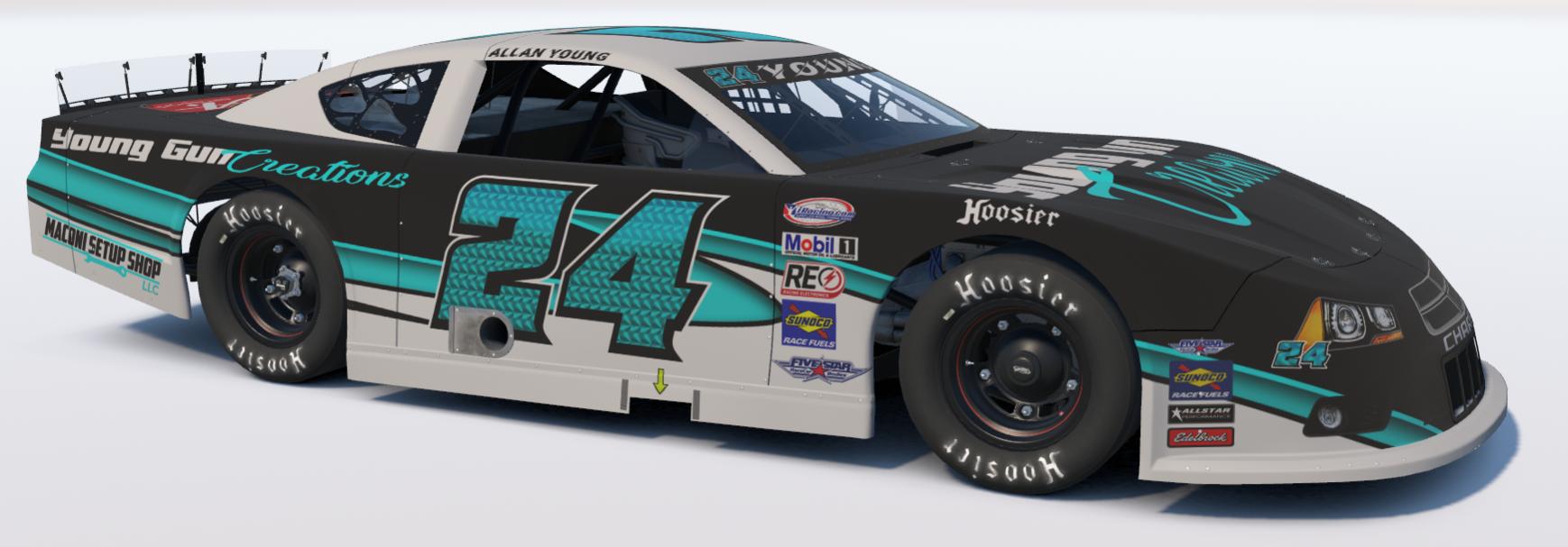 Preview of Super Late Model all 2026 allan dodge charger  by Aiden Young
