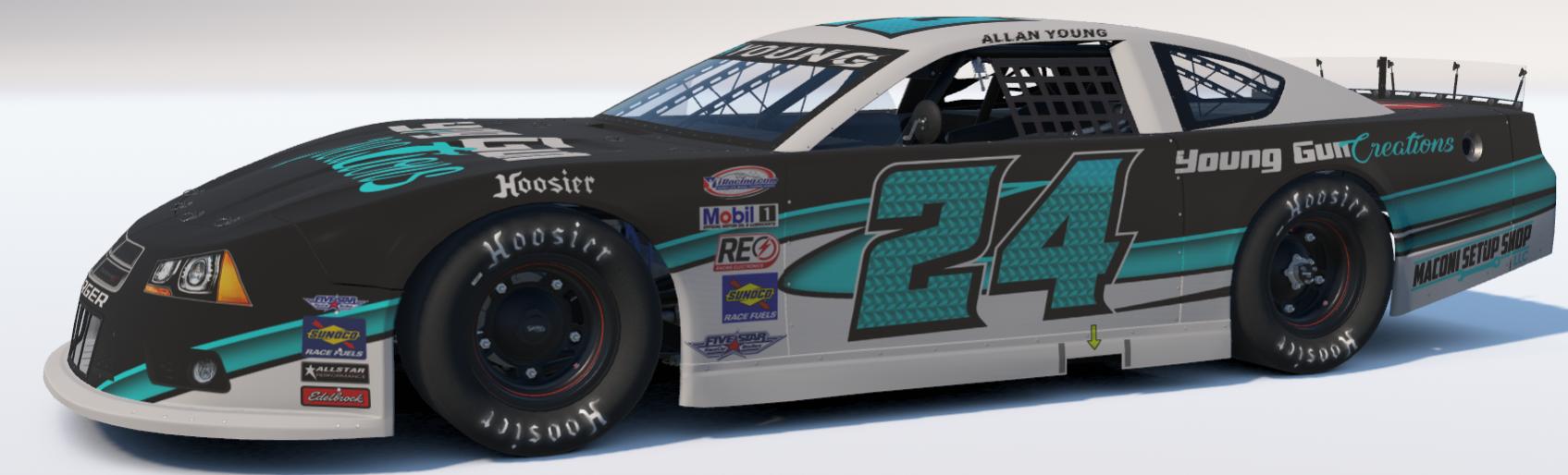 Preview of Super Late Model all 2026 allan dodge charger  by Aiden Young
